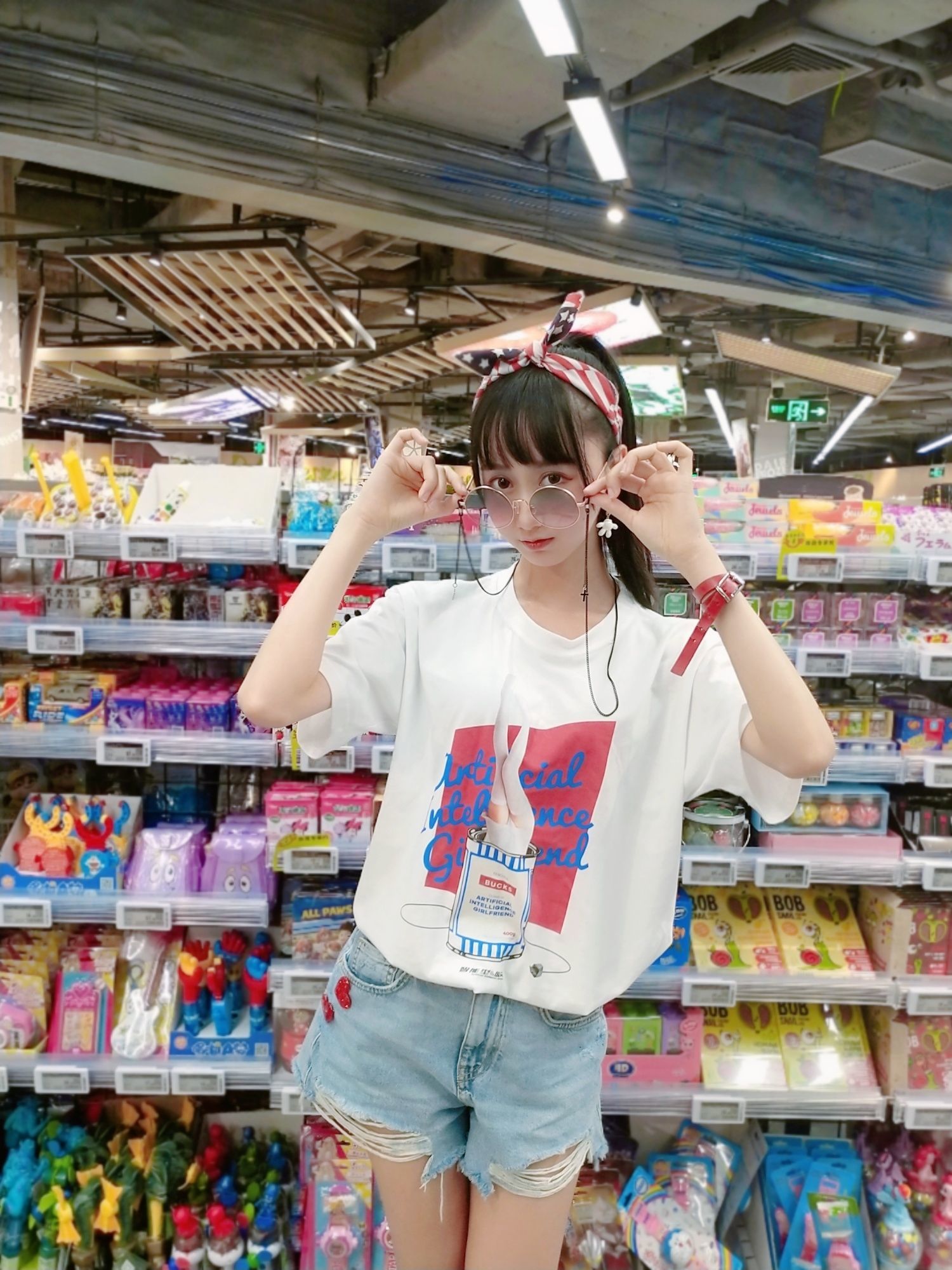 [萝莉COS]木绵绵OwO智能型彼女T恤图插图9